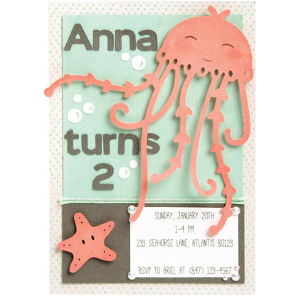 Thinlits Under The Sea Die / Suajes de Animales Bajo el Mar Descontinuado Sizzix
