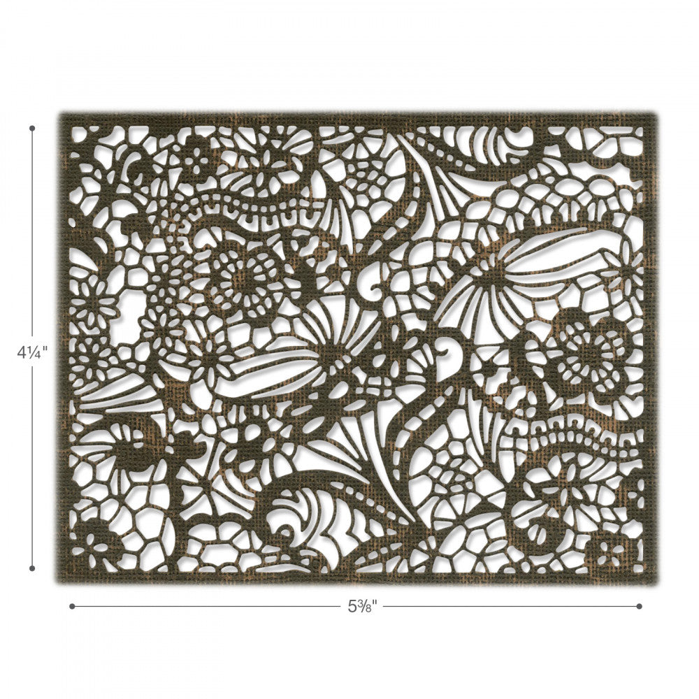 Thinlits Intricate Lace Die / Suaje de Encaje Descontinuado Sizzix