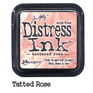 Tim Holtz Distress Tattered Rose / Tinta para Sellos Tintas Ranger