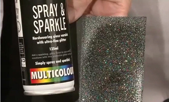 Crafter's Companion Spray & Sparkle Pink Glitter Spray 125ml