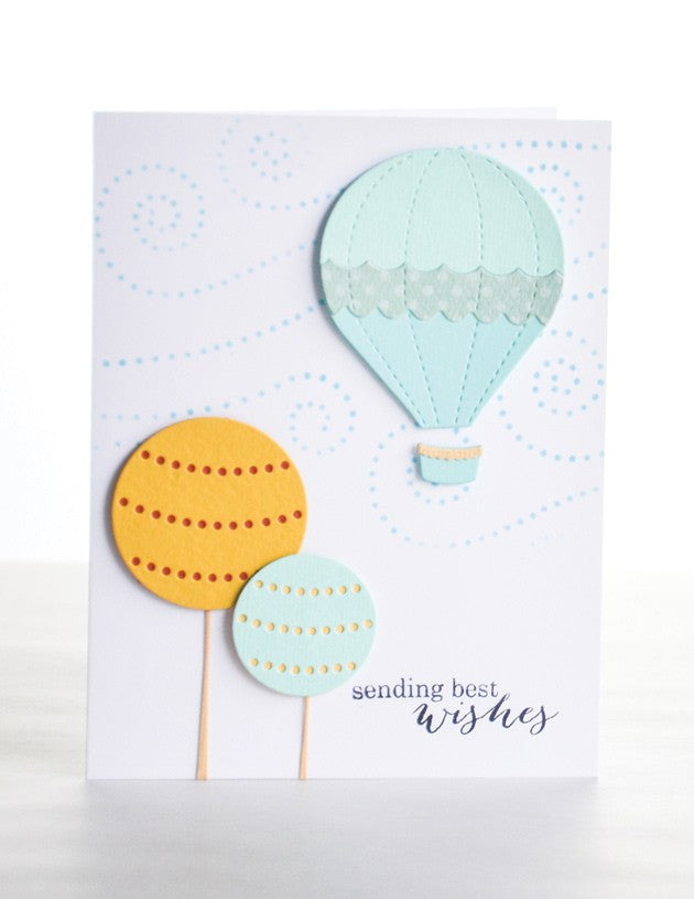 Grand Voyage Balloon Die / Suaje de Gran Viaje en Globo Descontinuado Memory Box