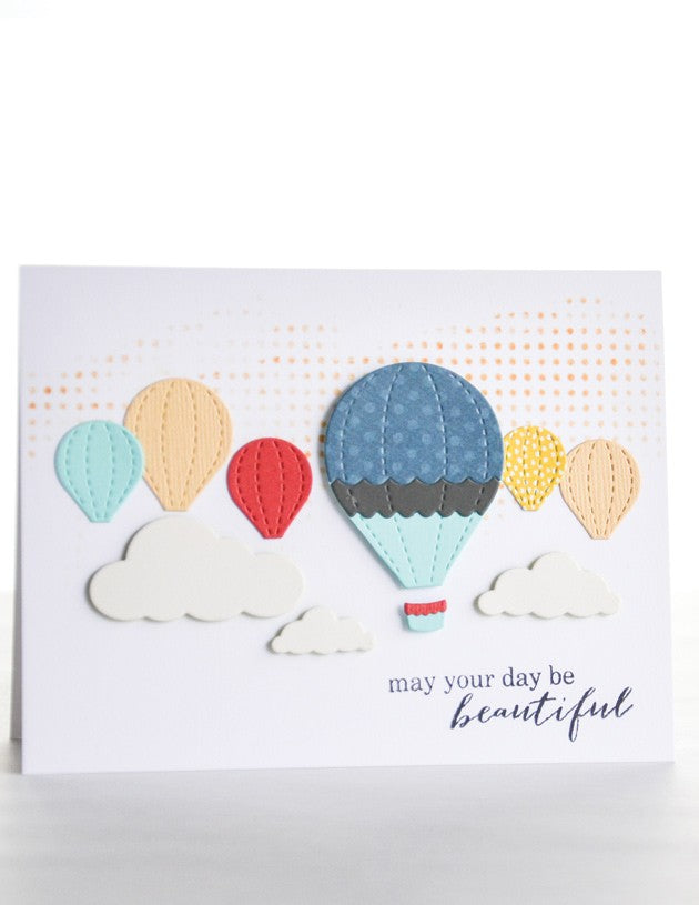 Grand Voyage Balloon Die / Suaje de Gran Viaje en Globo Descontinuado Memory Box