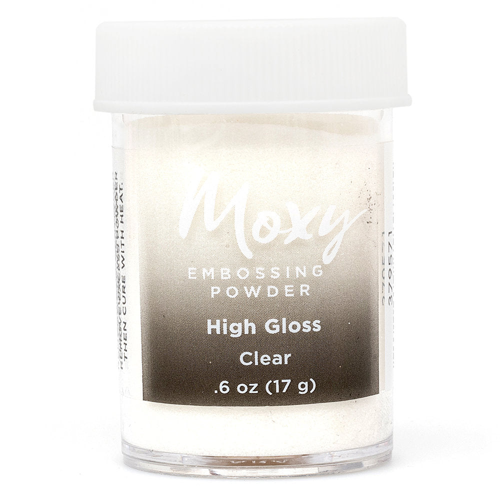 Moxy Clear Embossing Powder / Polvo de Embossing Transparente