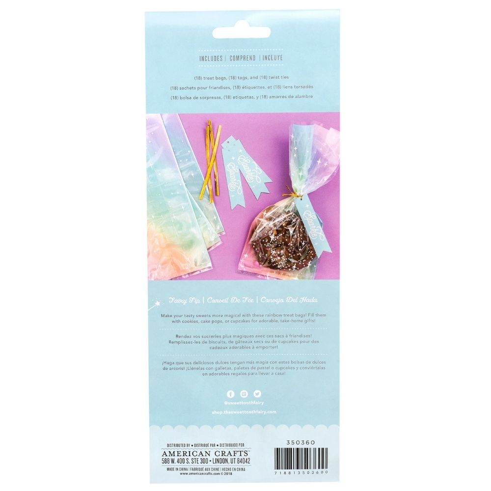 Born To Sparkle Treat Bag Kit / Kit de Bolsas Aircoíris Descontinuado Sweet Tooth Fairy