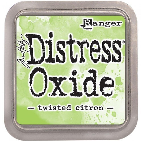 Tim Holtz Distress Oxide Twisted Citron / Cojin de Tinta Efecto Oxidado Limón