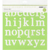 Lowercase Alphabet Stencils / Esténcil De Alfabeto